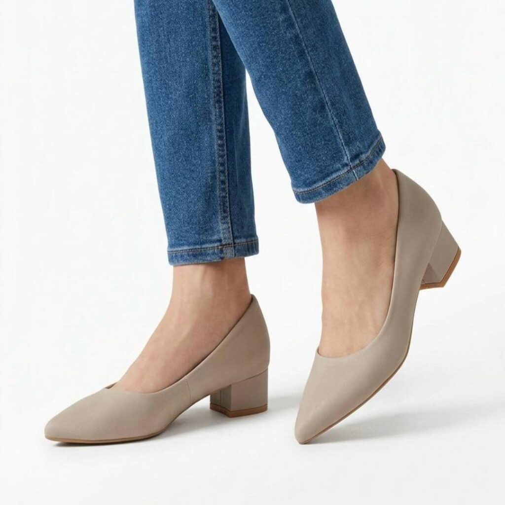 Heels Leather Matte block