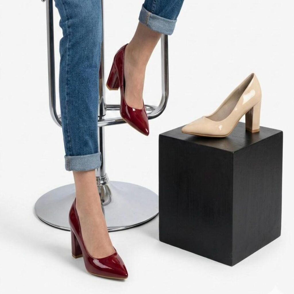 High Heels Leather Brightest