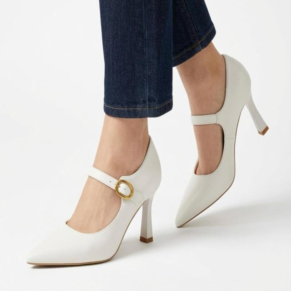 Heels Slingback Leather