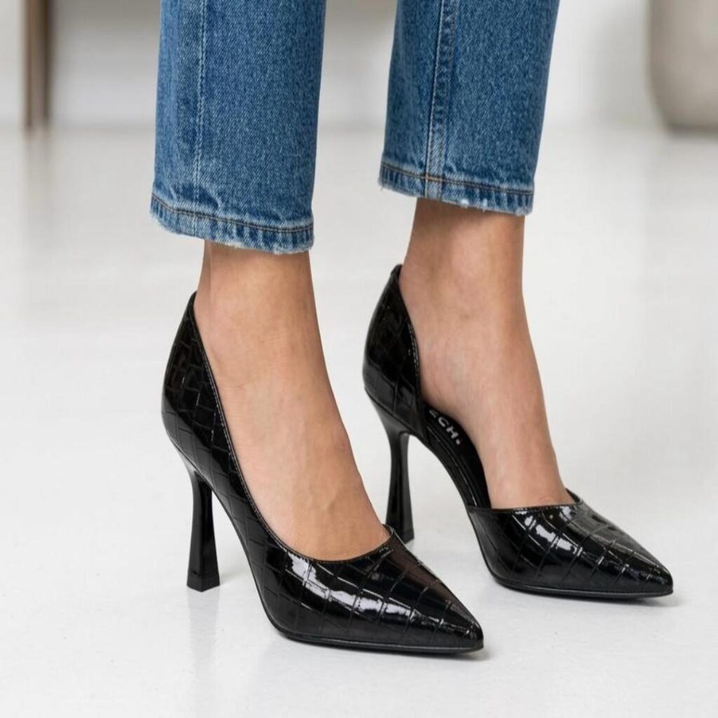 Heels Slingback Leather