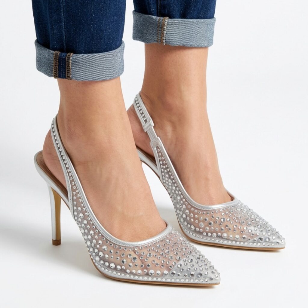 High Heels With Strass