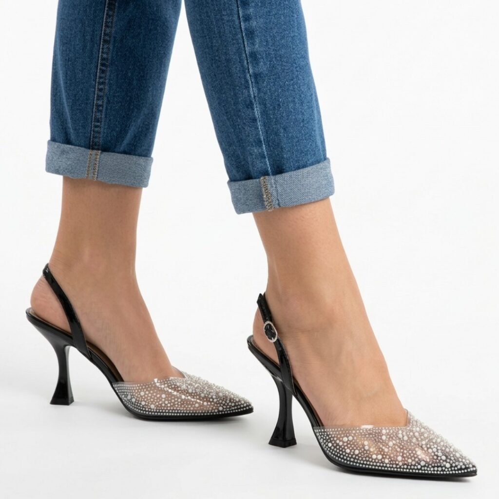 High Heels With Strass