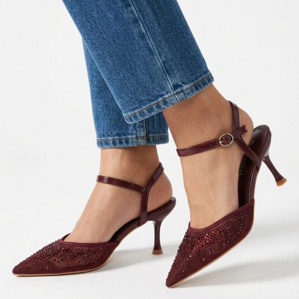 High Heels With Strap