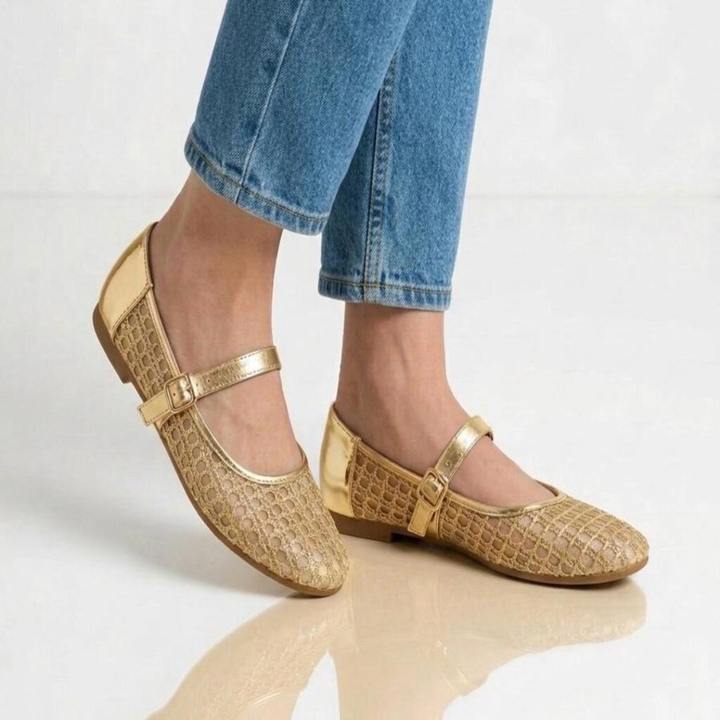 Flats woven ASOS DESIGN Lottie Mary Jane